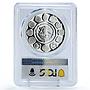 Mexico 5 pesos Ibero-American Dances Jarabe Tapatio PR69 PCGS silver coin 1997