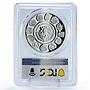 Mexico 5 pesos Ibero-American Dances Jarabe Tapatio PR69 PCGS silver coin 1997