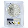 Mexico 1 onza Libertad Angel of Independence MS69 PCGS silver coin 1997