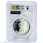 Malaysia 10 ringgit 11th South Asian Olympic Games PR69 PCGS silver coin 2001