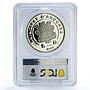 Andorra 5 diners Wildlife Exotic Butterflies Fauna 3D PR69 PCGS silver coin 2013