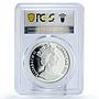 Gibraltar 1 crown Home Pets Dachshund Dog KM-192.1a PR70 PCGS silver coin 1993