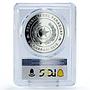 Paraguay 1 guarani Rio Summer Olympic Games Athletes PR70 PCGS silver coin 2015