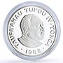 Tonga 1 paanga Seoul Summer Olympic Games Shot Put proof silver coin 1988