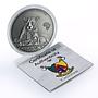 Cameroon 1000 francs African Ounce Wildlife Leopard Cat Fauna silver coin 2018