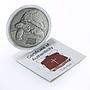 Tokelau 5 dollars Pacific Ounce Wildlife Giant Turtle Fauna silver coin 2013