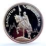 Czechoslovakia Set Prague Ducats Dubcek Jan Hus proof gold silver medals 1968
