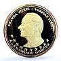 Czechoslovakia Set Prague Ducats Dubcek Jan Hus proof gold silver medals 1968
