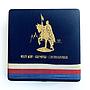 Czechoslovakia Set Prague Ducats Dubcek Jan Hus proof gold silver medals 1968