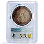 United States 1 dollar Silver Eagle Walking Liberty MS67 PCGS silver coin 1991