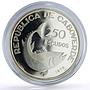 Cape Verde 250 escudos Independence 1st Anniversary Fish proof silver coin 1976