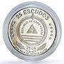 Cape Verde 25 escudos Christianity Saints Jesus Christ proof silver coin 2006