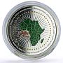 Guinea 200000 francs Stop Ebola Epidemic Rat Mouse silver-plated CuNi coin 2015