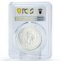 Latvia 1 lats Karlis Zale Horseman Sculpture Art PR70 PCGS silver coin 2012
