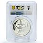 Mongolia 500 togrog Composer Frederic Chopin Music PR69 PCGS silver coin 2008
