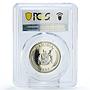 Namibia 1 dollar Independence Archer TRIAL ESSAI X#E3 SP70 PCGS CuNi coin 1990