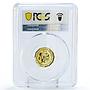 Nigeria 3 pence Regular Coinage Queen Elizabeth KM-3 PR68 PCGS nickel coin 1959