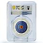 Kazakhstan 100 tenge Zodiac Signs Series Aquarius PR70 PCGS silver coin 2018