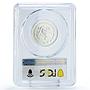 Mexico 1/4 onza Libertad Angel of Independence MS70 PCGS silver coin 2006