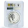 Niue 1 dollar Horse Year Orlovsky Trotter Horseshoe PR69 PCGS silver coin 2014