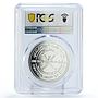 Oman 1 rial 45th National Day Independence Politics PR69 PCGS silver coin 2015