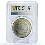 Turkiye 500 lira FAO World Food Day Fisheries Conference MS67 PCGS Ni coin 1984