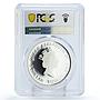 Tuvalu 1 dollar Working Dogs Animals Beagle Plane PR69 PCGS silver coin 2011