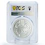 Ukraine 10 hryvnias Conservation Dormouse Mouse Fauna PR69 PCGS silver coin 1999