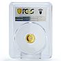 Belarus 10 roubles History Culture Ballet Dancer KM-129 PR69 PCGS gold coin 2005