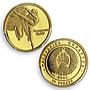 Belarus 10 roubles History Culture Ballet Dancer KM-129 PR69 PCGS gold coin 2005