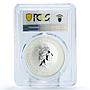 Cook Islands 1 dollar Fire Engines Cars Garford 15 MS69 PCGS silver coin 2006