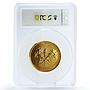 France Statistics Society Statistique University Gilt SP62 PCGS bronze medal ND