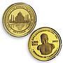 Cambodia 3000 riels World Wonders Taj Mahal Palace PR70 PCGS gold coin 2005