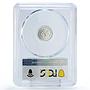 Mexico 1/20 onza Libertad Angel of Independence MS67 PCGS silver coin 2002