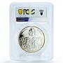 Niue 1 dollar Great Commanders Hannibal Barkas Elephants PR67 PCGS Ag coin 2012