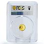 Solomon Islands 10 dollars Beatles John Lennon Music PR69 PCGS gold coin 2005