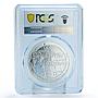 Andorra 10 diners World Wonders Mexico Chichen Itza PR69 PCGS silver coin 2009