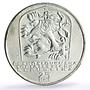 Czechoslovakia 25 korun Slovak Uprising 25th Anniversary silver coin 1969