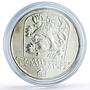 Czechoslovakia 25 korun Slovak Uprising 25th Anniversary silver coin 1969