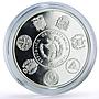 Guatemala 1 quetzal Ibero-American Railways Train 34 proof silver coin 2019
