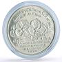 Thailand 150 baht 9th World Orchid Conference Flowers Flora silver coin 1978