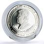 Turkmenistan 500 manat Torebek Khanum Mausoleum Architecture silver coin 2000