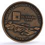 Venezuela 3000 bolivares BCV Central Bank Maracay Mint House bronze coin 1999