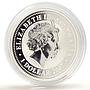 Australia 1 dollar Lunar Calendar series I Year of the Ox silver coin 2009