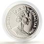 Gibraltar 1 crown Preserve Planet Earth Elephants Fauna proof silver coin 1994