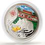 Niue 1 dollar Lunar Calendar Year of the Rat Mouse Pagoda silver coin 2008