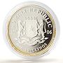 Somalia 1000 shillings African Wildlife Elephant Fauna silver coin 2006