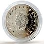 Switzerland 50 francs Uri Shooting Festival Thaler Train proof silver coin 2001