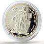 Switzerland 50 francs Aarau Shooting Festival Thaler Una Lion silver coin 2010