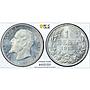 Bulgaria 1 lev Regular Coinage King Ferdinand I KM-31 MS62 PCGS silver coin 1913